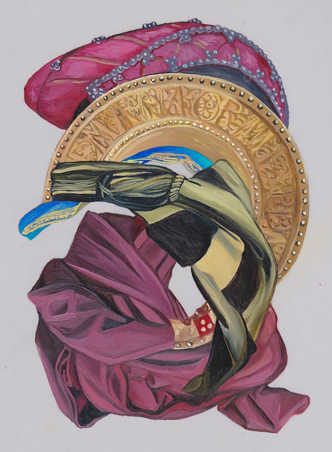 Put your hat in the ring.