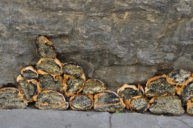 taking bread (detail 1)