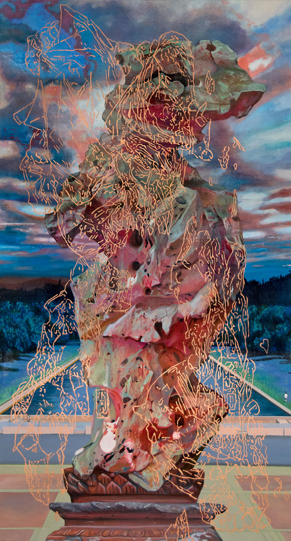 Standing stone 8: woman